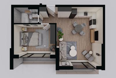 Apartament cu 2 camere decomandat în Central - 12