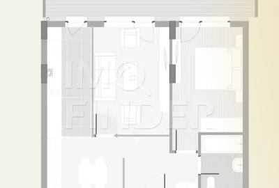 Apartament cu 3 camere semidecomandat, mobilat în Florești - 18