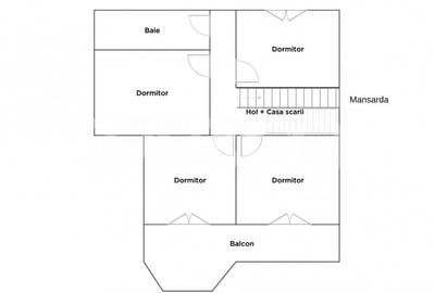 Spatiu de birouri de vanzare cu 6 camere 160 mpu Calea Dumbravii Sibiu - 4