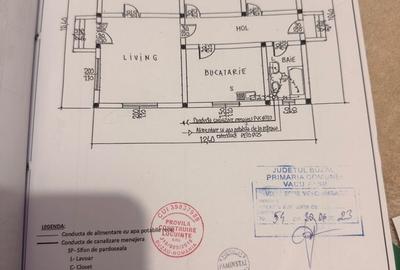 Casă cu 3 camere în Central
