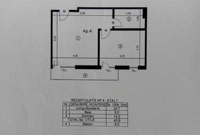 Apartament cu 2 camere decomandat în Blejoi - 1