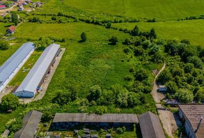 Teren de inchiriat-9.335 mp, imprejmuit, camere TELIU (15 min Brasov)
