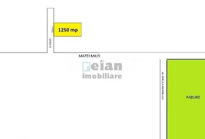 Voluntari - Matei Millo Teren 1250 Mp Utili, D 20 Ml, Utilitati