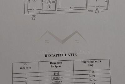 Apartament cu 2 camere semidecomandat în Alexandru cel Bun - 6