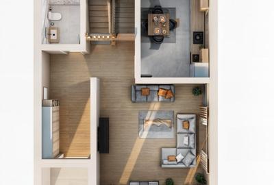 Casă individuală cu 4 camere cu Teren 350 Mp în Periferie - 14