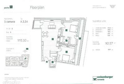 Apartament cu 3 camere în Iancului - 2