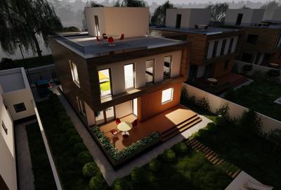 Casă de vânzare | 5 camere + Rooftop + Piscina | 200 mp | 500 mp teren - 9