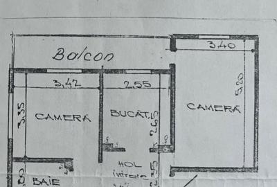 De vanzare: Apartament 2 camere decomandat - Moara de Foc, Iasi - 6
