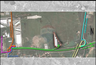 Teren 2Ha Drumul Intre Tarlale - A2, pretabil hale + birou - 3