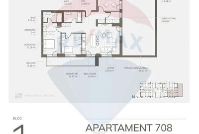 Apartament cu 4 camere semidecomandat în Noua - 1