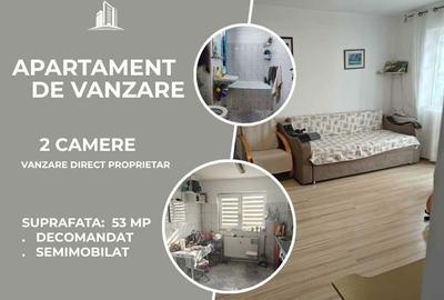 Apartament cu 2 camere semidecomandat în Vest