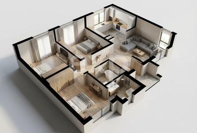 Casă individuală cu 4 camere cu Canalizare în Trivale - 5