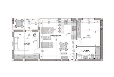 Apartament cu 3 camere decomandat în Exterior Vest - 3