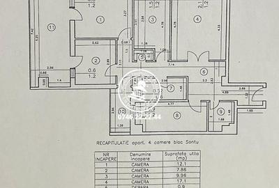 Apartament cu 4 camere decomandat în Ultracentral