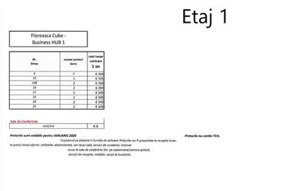 Birou, de 204.64999389648 mp, în Floreasca - 19
