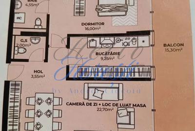 Apartament cu 2 camere în Dâmbul Rotund - 2