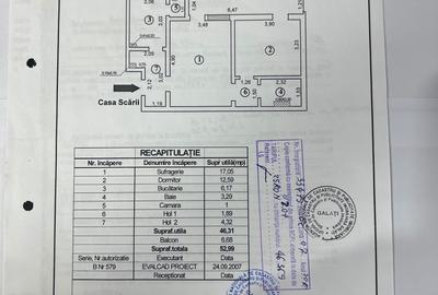 Apartament cu 2 camere semidecomandat în Micro 19 - 2