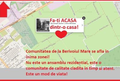 Teren  in  comunitatea de case de la Berivoiul Mare, Cartierul Padurea Baneasa - 3
