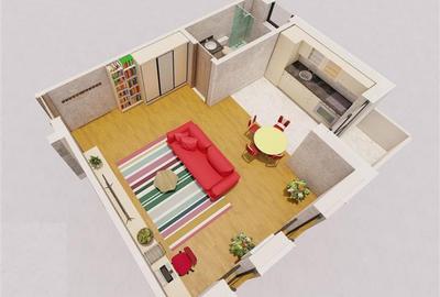 Garsonieră decomandată, mobilată în Sânandrei - 5