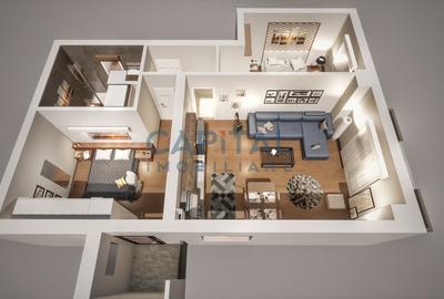 Comision 0%! Apartament 2 camere decomandat Calea Surii Mici - 60 mp !!!! - 2