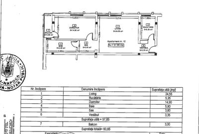 Apartament cu 2 camere semidecomandat în Florești - 8
