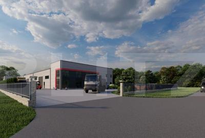 Hala moderna, acces din E576, birouri, 1658 mp utili, rampa - 6