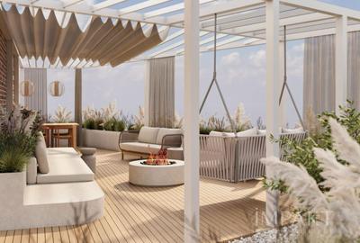 Penthouse cu 4 camere semidecomandat în Andrei Mureșanu - 14