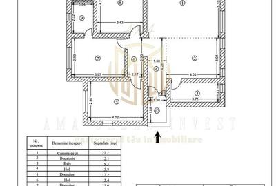 Comuna Vidra Casa 103 mp utili 47 mp teren - 1