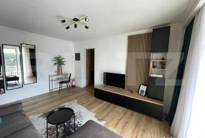 Apartament cu 2 camere semidecomandat, mobilat în Ultracentral