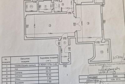 Apartament 3 camere - 10 minute de metrou - Mosilor - 32