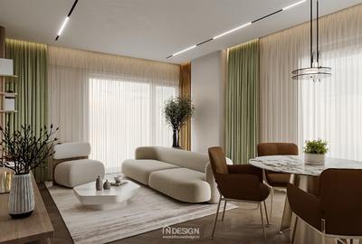 Penthouse Nou Bucuresti de Vanzare - Unirii - 3 Camere - Bloc 2025 - 1
