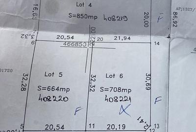 Teren Intravilan Sacosu Turcesc 664mp - 2