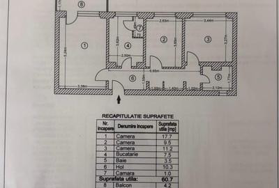 Apartament cu 3 camere decomandat în Drumul Taberei - 10