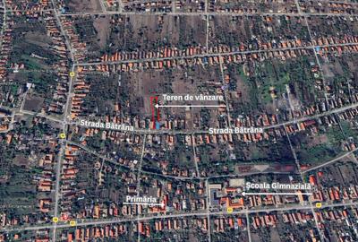Teren intravilan cu casă - Giarmata, Jud Timiș( Strada Bătrâna 21) - 2