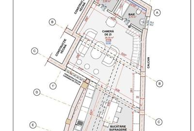 Casă individuală cu 3 camere cu Canalizare în Ultracentral - 5