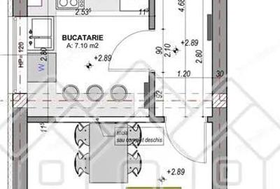 Ap. 2 camere, mobilat si utilat complet, etaj 1 2, terasa, aer cond. - 7