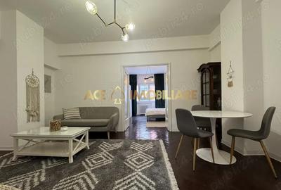 Apartament cu 3 camere decomandat, mobilat în Calea Victoriei