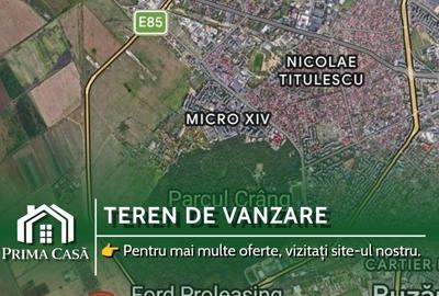 Teren Construcții intravilan de 921 mp, în Exterior Sud - 1