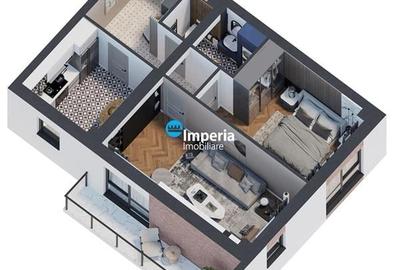 Apartament cu 2 camere decomandat în Galata - 9