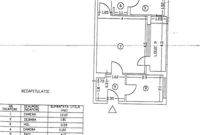 Apartament cu 3 camere semidecomandat în Iancului - 19