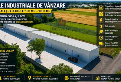 Spațiu industrial, de 100 mp, în Berceni