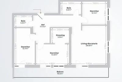 Apartament Premium 4 Camere | Comision 0 | Pipera Rond OMV - 14