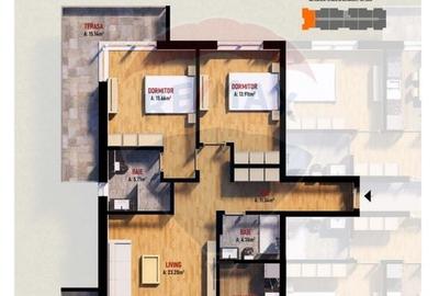 Apartamente in ansamblu rezidential - Dobroesti - 33