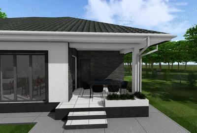 Tautii Magheraus (zona str. 4) PROIECT NOU casa pe parter, s.c.=150 mp, teren 500 mp - 4