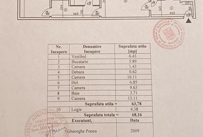 Apartament cu 3 camere semidecomandat în Brâncoveanu - 16