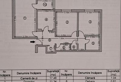 Apartament 3 Cam. Rond Baba Novac | 1985 | Bloc Anvelopat | Decomandat - 11