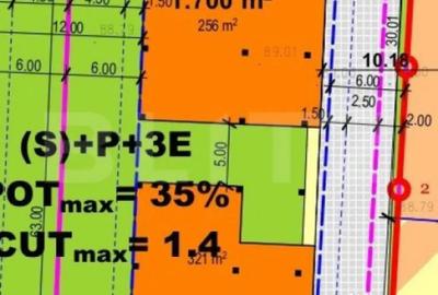 Teren de 1700 mp, în Braytim