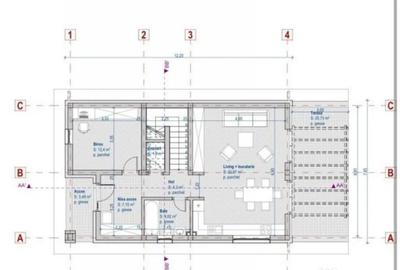 Casă cu 5 camere cu Teren 500 Mp în Central