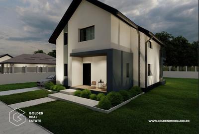 Casă individuală cu 4 camere cu Teren 400 Mp în 6 Vânători - 2