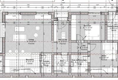 Casă cu 3 camere în Central